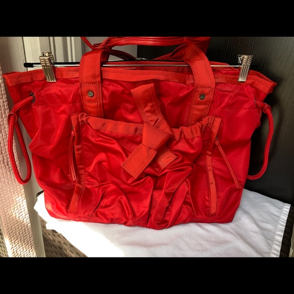 lululemon athletica Handbags - Lululemon Om Tote *Cherry Red*